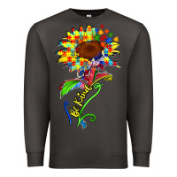 Smoke be kind autism sunflower Premium Sweatshirt - Zillion Design Studio