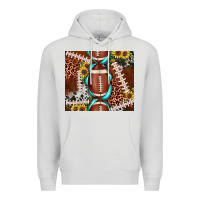 Dove Grey football leopard gemstone sunflower tumbler3 Premium Hoodie - JahusDesignShop