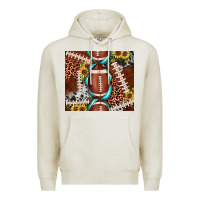 Oatmeal Heather football leopard gemstone sunflower tumbler3 Premium Hoodie - JahusDesignShop
