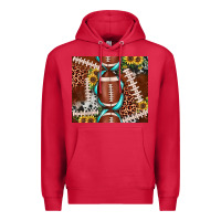 Cardinal football leopard gemstone sunflower tumbler3 Premium Hoodie - JahusDesignShop