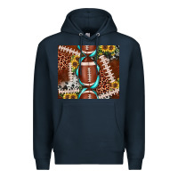 Football Leopard Gemstone Sunflower Tumbler3 Premium Hoodie | Teevron