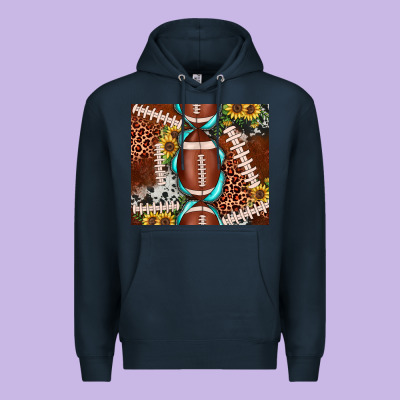 Football Leopard Gemstone Sunflower Tumbler3 Premium Hoodie Designed By Jahusdesignshop