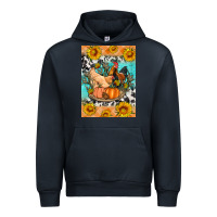 Navy fall coop animals Urban Hoodie - Artiststas