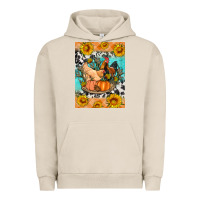 Pigment French Oak fall coop animals Urban Hoodie - Artiststas