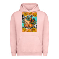 Pigment Salmon fall coop animals Urban Hoodie - Artiststas