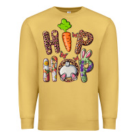 Antique Gold Hip Hop Bunny Premium Sweatshirt - RanaPortraitStore