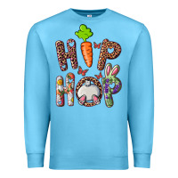 Ocean Blue Hip Hop Bunny Premium Sweatshirt - RanaPortraitStore