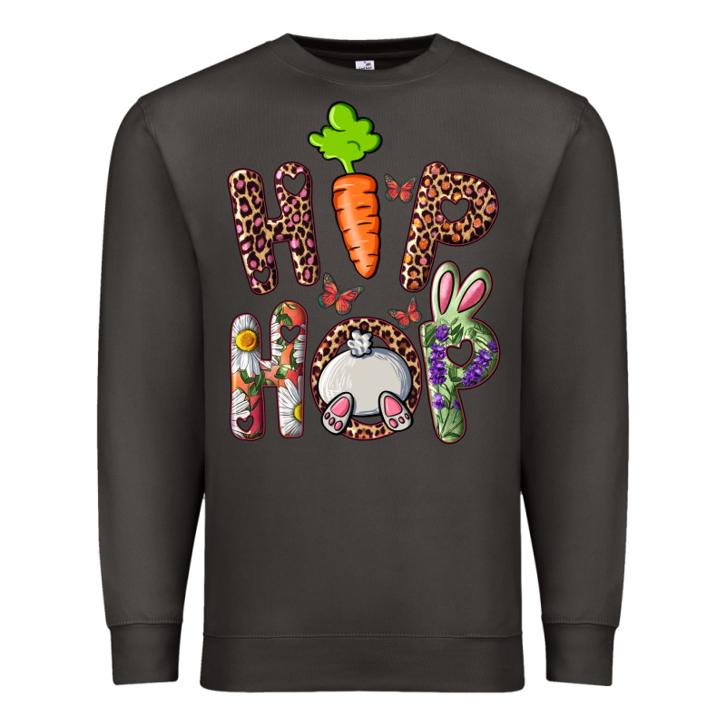 Hip Hop Bunny Premium Sweatshirt by RanaPortraitStore | Teevron
