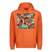 Carrot football leopard cowhide Premium Hoodie - JahusDesignShop