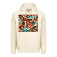 Tofu football leopard cowhide Premium Hoodie - JahusDesignShop