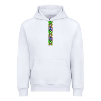 White Halloween Key Fob Urban Hoodie - BundleAndBundleShop