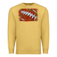 Antique Gold American football background Premium Sweatshirt - texasbilliewilder