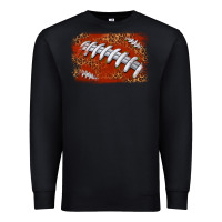 Black American football background Premium Sweatshirt - texasbilliewilder