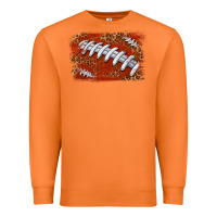 Carrot American football background Premium Sweatshirt - texasbilliewilder