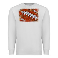 Dove Grey American football background Premium Sweatshirt - texasbilliewilder