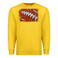 Lemon American football background Premium Sweatshirt - texasbilliewilder
