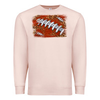 Pale Pink American football background Premium Sweatshirt - texasbilliewilder