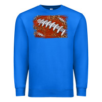 True Royal American football background Premium Sweatshirt - texasbilliewilder