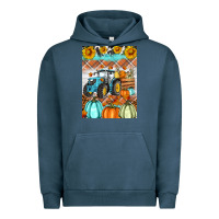 Pigment Midnight Navy fall farm tractor air freshener Urban Hoodie - Artiststas