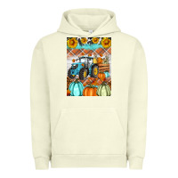 Pigment Pistachio fall farm tractor air freshener Urban Hoodie - Artiststas