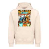 Sandshell fall farm tractor air freshener Urban Hoodie - Artiststas