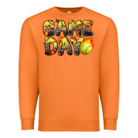 Carrot game day softball leopard Premium Sweatshirt - Zillion Design Studio