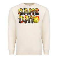Sandshell game day softball leopard Premium Sweatshirt - Zillion Design Studio