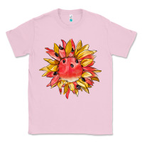 Bubblegum Pink watermelon sunflower Classic Tee - BarkalooDesign