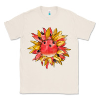 Natural watermelon sunflower Classic Tee - BarkalooDesign