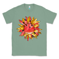 Sage watermelon sunflower Classic Tee - BarkalooDesign