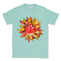 Seafoam watermelon sunflower Classic Tee - BarkalooDesign