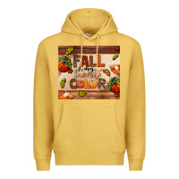Antique Gold fall is my favorite color Premium Hoodie - AdoDesignShop