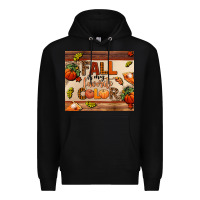 Black fall is my favorite color Premium Hoodie - AdoDesignShop