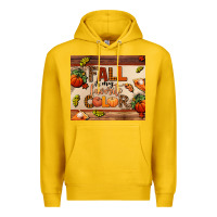 Lemon fall is my favorite color Premium Hoodie - AdoDesignShop