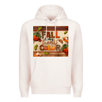 Pale Pink fall is my favorite color Premium Hoodie - AdoDesignShop