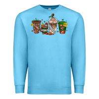 Ocean Blue american football coffee cups Premium Sweatshirt - texasbilliewilder