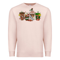 Pale Pink american football coffee cups Premium Sweatshirt - texasbilliewilder