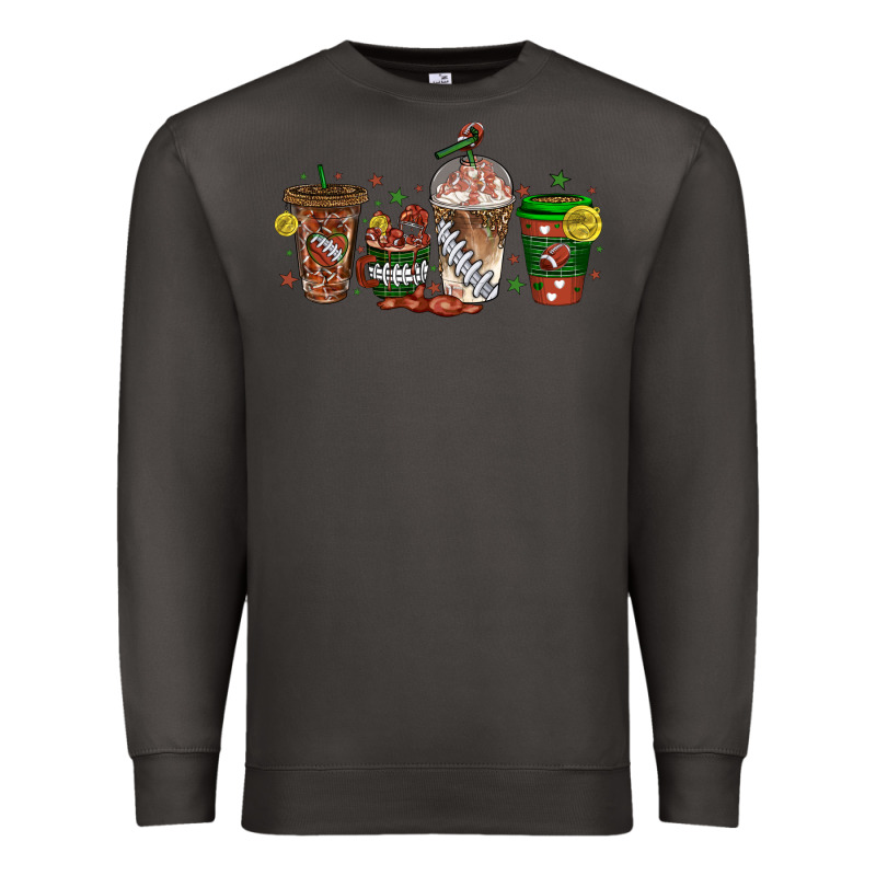 American Football Coffee Cups Premium Sweatshirt by texasbilliewilder | Teevron