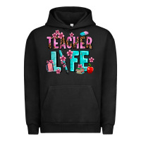 Pigment Black teacher life Urban Hoodie - AdoDesignShop