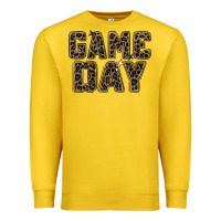 Lemon game day leopard Premium Sweatshirt - Zillion Design Studio