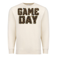 Sandshell game day leopard Premium Sweatshirt - Zillion Design Studio