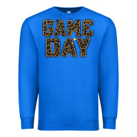 True Royal game day leopard Premium Sweatshirt - Zillion Design Studio