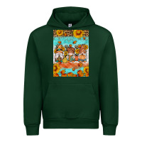 Forest Green Fall gnomes Urban Hoodie - Artiststas