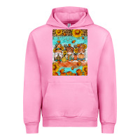 Fuchsia Pink Fall gnomes Urban Hoodie - Artiststas