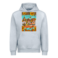 Heather Grey Fall gnomes Urban Hoodie - Artiststas
