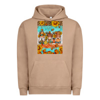Pigment Burro Fall gnomes Urban Hoodie - Artiststas