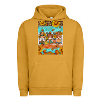 Pigment Peanut Butter Fall gnomes Urban Hoodie - Artiststas