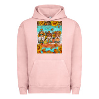 Pigment Salmon Fall gnomes Urban Hoodie - Artiststas