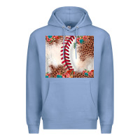 Colony Blue baseball leopard Premium Hoodie - JahusDesignShop