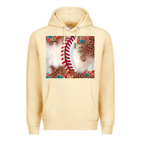 Pina Colada baseball leopard Premium Hoodie - JahusDesignShop
